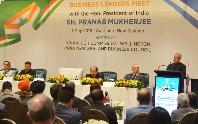 indiaseekspartnershipwithnewzealand:pranabmukherjee